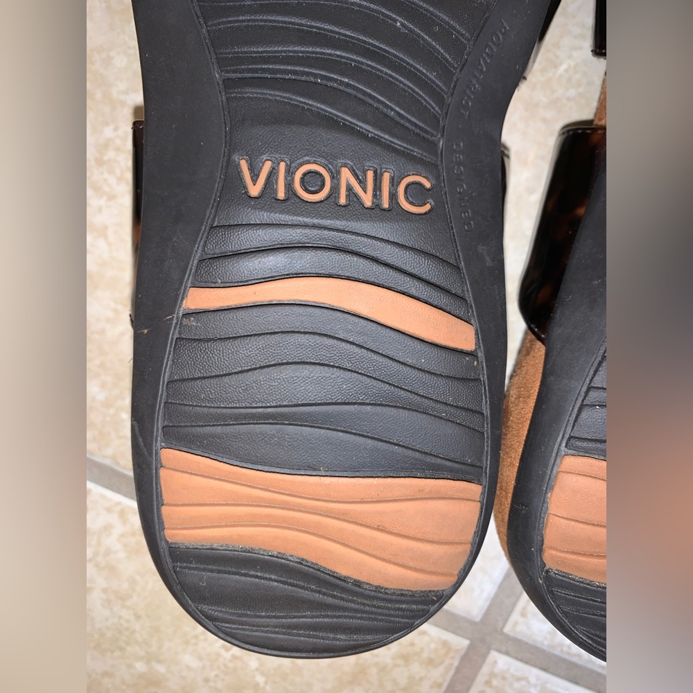 Vionic Orthotic Tortoise Shell Supportive Arch Wo… - image 4